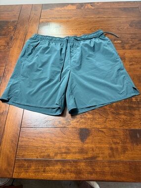 Nike Men’s Teal Athletic Running Shorts